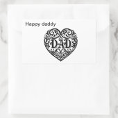 Stickers heureux papa (Sac)