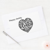 Stickers heureux papa (Enveloppe)