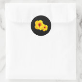 Stickers Hibiscus Jaune (Sac)