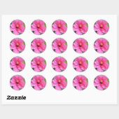 stickers Hibiscus rose (Feuille)