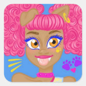 Stickers High Monster Howleen Wolf (Devant)