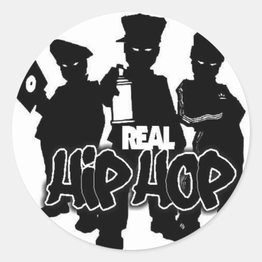 Stickers Hip hop réels (Devant)