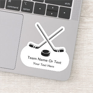 Stickers Hockey Thème Decal