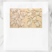 Stickers Hokusai Cranes (Sac)