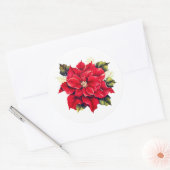 Stickers Holiday Poinsettia (Enveloppe)