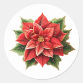 Stickers Holiday Poinsettia (Devant)