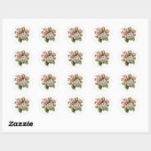 Stickers Holiday Poinsettia (Feuille)
