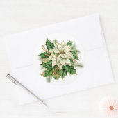 Stickers Holiday Poinsettia (Enveloppe)