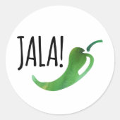 Stickers Holla Jalapeno (Devant)