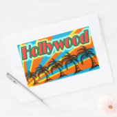 Stickers Hollywood 5 Palmiers (Enveloppe)