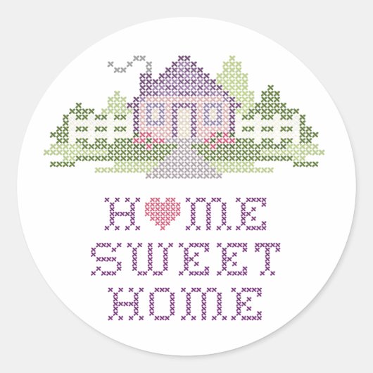 Stickers Home Sweet (Devant)