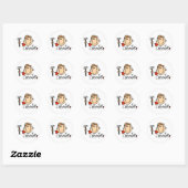 Stickers Homme Carpenter (Feuille)