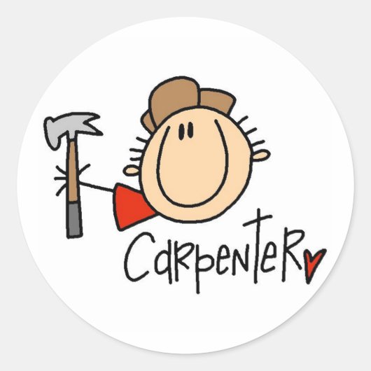 Stickers Homme Carpenter (Devant)