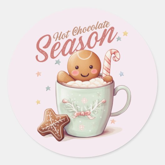 Stickers Homme en pain d'épices (Devant)