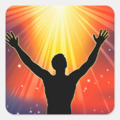 Stickers Homme Spirituel (Devant)