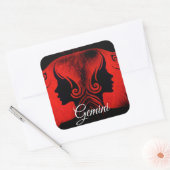 Stickers Horoscope Zodiac Gemini Twins (Enveloppe)