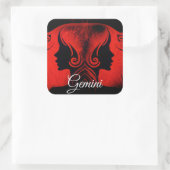 Stickers Horoscope Zodiac Gemini Twins (Sac)