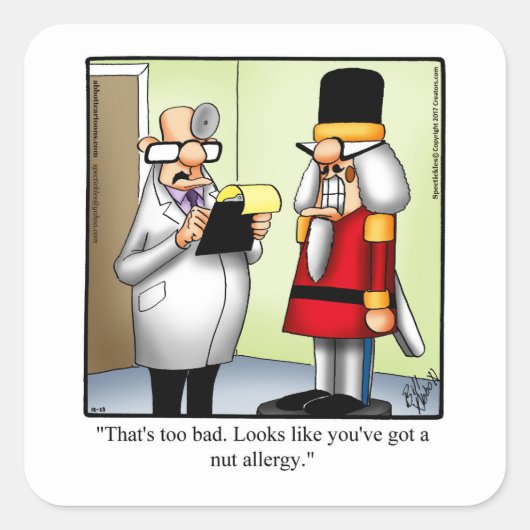 Stickers Humour de Noël (Devant)