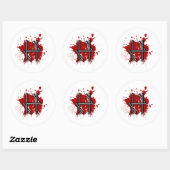 Stickers Hunter Zombie (Feuille)
