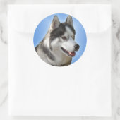 Stickers Husky Siberian Husky Stickers Malamute (Sac)