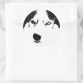 Stickers Husky Siberian Husky Stickers Malamute (Sac)