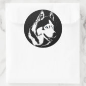 Stickers Husky Siberian Husky Stickers Malamute (Sac)