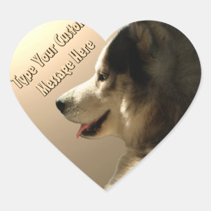 Stickers Husky Siberian Husky Stickers Malamute