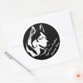 Stickers Husky Siberian Husky Stickers Malamute (Enveloppe)