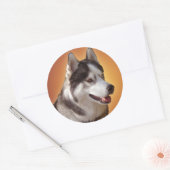 Stickers Husky Siberian Husky Stickers Malamute (Enveloppe)