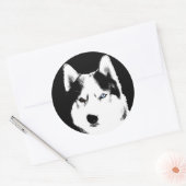 Stickers Husky Siberian Husky Stickers Malamute (Enveloppe)