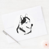 Stickers Husky Siberian Husky Stickers Malamute (Enveloppe)