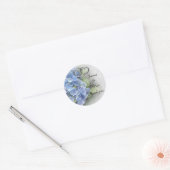 Stickers Hydrangea pour faveurs de mariage (Enveloppe)