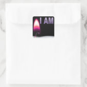 Stickers I AM (feuille de 20 stickers 1.5x1.5) (Sac)