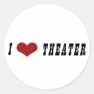 Stickers I Heart Theatre