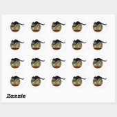 Stickers Icône Kangaroo Aussie (Feuille)