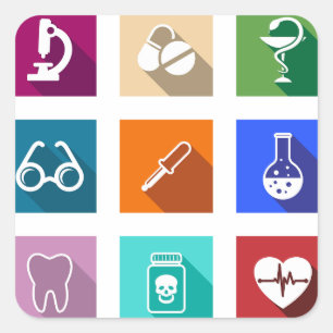 Stickers Icônes Médicales