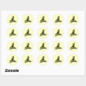 Stickers Iguana Vert (Feuille)