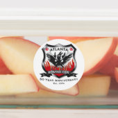 Stickers imperméables du 50e anniversaire (1,5 po) (Apposé)