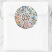 Stickers in vreemde valuta (Tas)