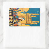 stickers India Travel Poster (Sac)