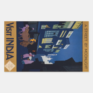 stickers India Travel Poster