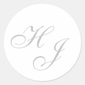 Stickers "Initiales"/Sceau d'enveloppe (Devant)