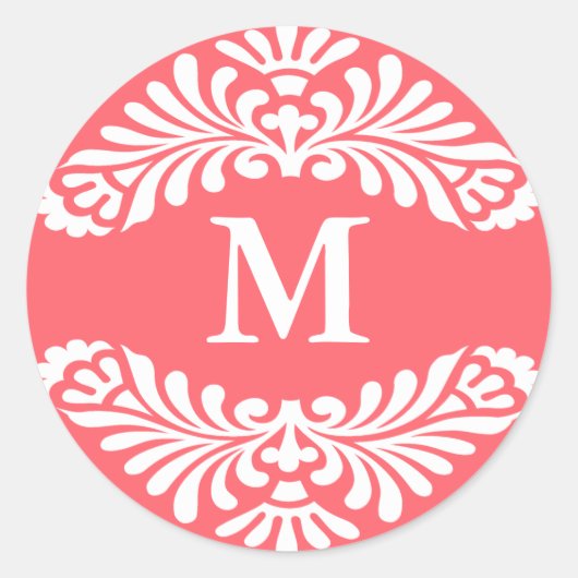 Stickers initiaux Monogrammes :: Rose Dubarry (Devant)