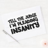 STICKERS INSANITAIR PLEA (Envelop)