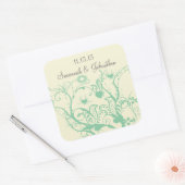 Stickers Inséparable Verte Verre (Enveloppe)