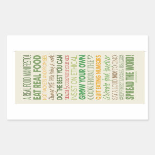 Stickers Inspiration alimentaire