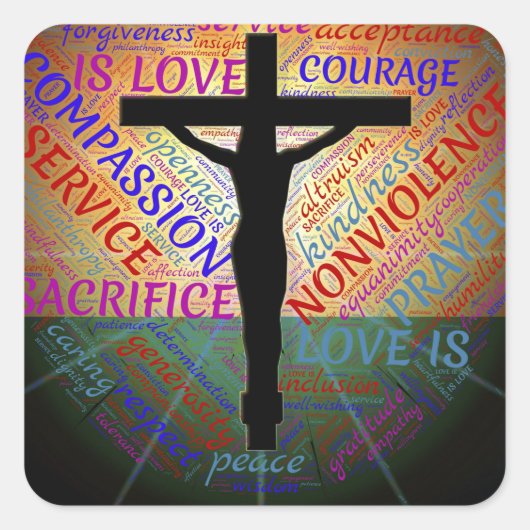 stickers inspiration spirituelle (Devant)