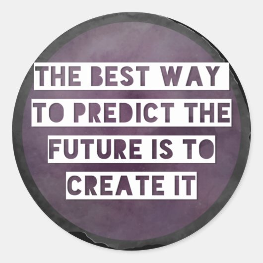 Stickers Inspirationnels Créer Futur (Devant)