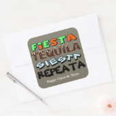 Stickers Instructions Cinco de Mayo Fiesta (Enveloppe)