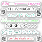 Stickers iPhone magique cool pour le dos du téléph (Recto)